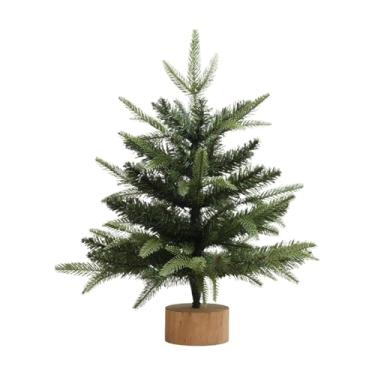 Imagem de Lilihuimaoyi Mesa, Pequena com Base de Madeira, Decoração Artificial para Prateleira, Lareira, Mesa, Centro de Mesa, 60 Centímetros