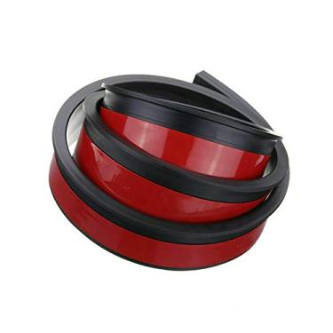 Imagem de Generic Grupo de Guarda -lamas Roda do Carro, de Roda de Carros de Borracha Resistente a Colisão Fácil de Grudar No Caminhão (Preto)