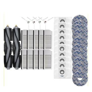 Imagem de Accessories Compatible With Ecovacs Deebot X1 OMNI Turbo / T10 OMNI Turbo/Yeedi KK Dust Bags Hepa Filter Main Side Brush Mop Cloth Parts(36pcs)