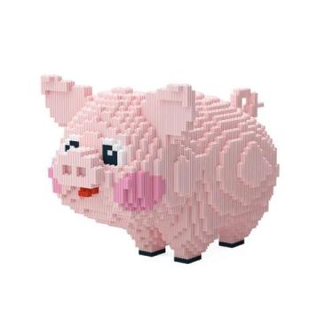Imagem de Conjunto de microblocos de construção BDYDT Animal Pig 2745 unidades