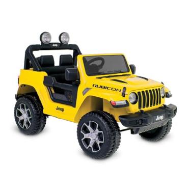 Imagem de Brinquedos Bandeirante - Jeep Wrangler (Amarelo) R_C Eletrico 12V, Bandeirante, Amarelo