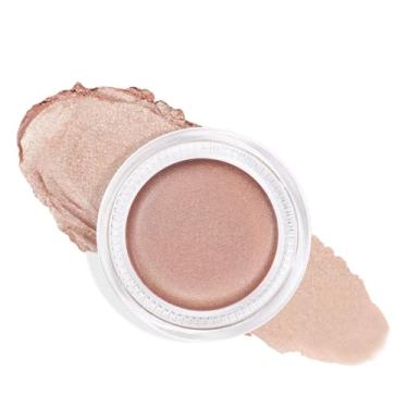Imagem de Sombra de olhos creme única, paleta de sombras monocromáticas nude natural com brilho de areia, impermeável, aparência natural de longa duração, vegana e livre de crueldade, 25
