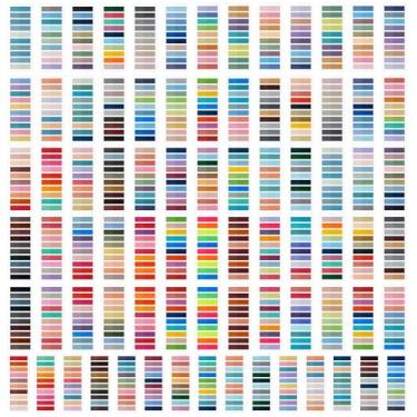 Imagem de ReliThick 16.000 abas de anotação, abas adesivas para livros, notas adesivas transparentes, marcadores de página de 80 cores, faixa de bandeiras de livros para anotação, suprimentos de leitura