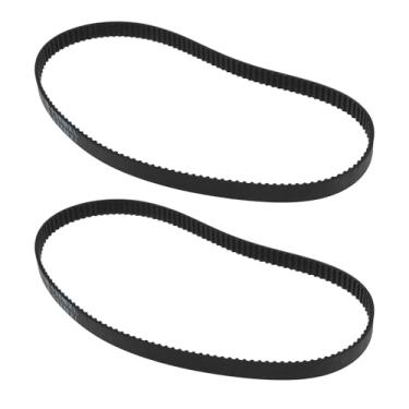 Imagem de Briny River 2 peças de correia de transmissão de impressora 20006 79866M compatível com impressora de etiquetas térmicas Zebra 203dpi ZT410 ZM400 S4M Z4M