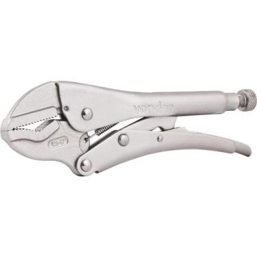 Imagem de Alicate de pressão 10" reto cromo vanádio niq Vonder Plus