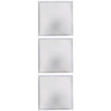 Imagem de 3 Painel Plafon Luminária LED 40x40 Sobrepor 40W Bivolt 6500K Cor da L