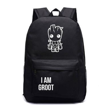 Imagem de Mochila escolar Groot Baby Tree Groot Anime School Bag