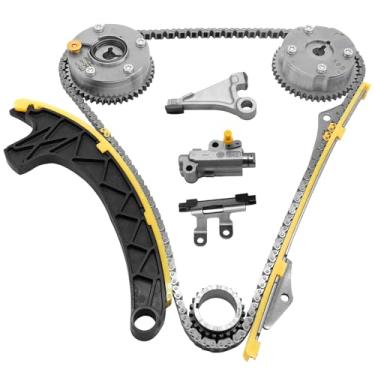 Imagem de 14401-59B-003 Kit de corrente de distribuição com roda dentada de eixo de comando VVT para Honda Civic 2016-2020, para Honda CR-V 1.5L 1432059B004 1431059B004 1431059B004 Roda dentada de admissão e