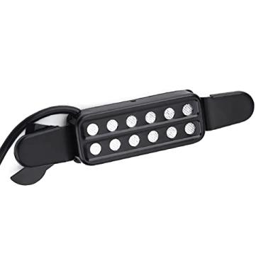 Imagem de Captador magnético de 12 furos de som, transdutor de guitarra acústica com almofadas macias protetoras para apresentações de palco, uso familiar e ensaios