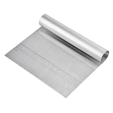 Imagem de Raspador e Cortador de Massa Aço Inoxidável para Casa Ferramentas Práticas Úteis Panificação Pastelaria Cortar Pasta Nhoque Pão Rolinhos Pizza Espalha