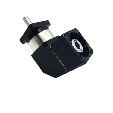 Imagem de Redutor planetário de ângulo reto redutor de canto de caixa de engrenagens planetárias redutor de engrenagem de precisão para 42 52 3PH Stepper 110/130 servo motor (entrada de 19 mm 110 passos
