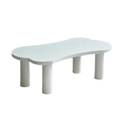 Imagem de Mesa de centro pequena moderna em forma de nuvem para sofá, aparador, mesa de cabeceira, prateleira de varanda, simples