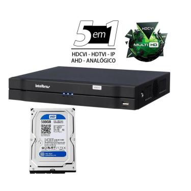 Imagem de Dvr Intelbras 8ch Mhdx Cloud Hdcvi Multi Hd 500gb