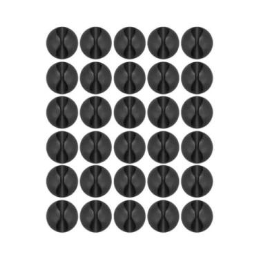 Imagem de Clipes De Silicone Autoadesivos Para Cabos: Organizador De Fios USB, C