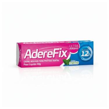 Imagem de Aderefix Creme Fixador de Prótese Sabor Menta 40g