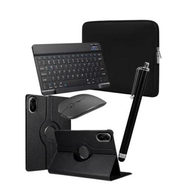 Imagem de Capa Case Giratoria Para Pad 2 11 + Neoprene + Mouse Bluetooth + tecla