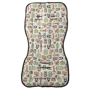 Imagem de Alan Pierre Baby Capa Para Carrinho Multimarcas Sem Bordado Safari Laranja