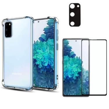 Imagem de Capa Capinha Anti Impacto + Película de Vidro Temperado 3D + Película de Câmera - (Hard Glass Store)