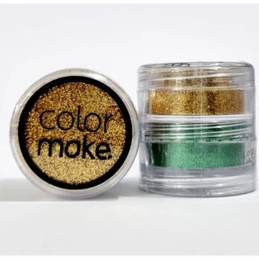 Imagem de Glitter em Pó Verde e Amarelo - Color Make