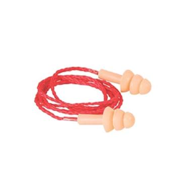 Imagem de Protetor Auditivo Plastcor Plug Silicone 15 DB Kit de 10 pç