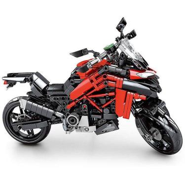 Imagem de V4r Motocicleta Racing Adesivos Building Block Tijolos Classic