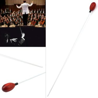 Imagem de Diretor Musical Maestro Batuta de Madeira Instrumento Musical Banda Rítmica de Concerto, Cilindro Pequeno type2