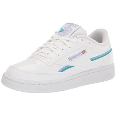Imagem de Reebok Classics Club C 85 Tênis masculino, Azul-petróleo clássico, 40