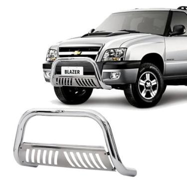 Imagem de Quebra mato blazer 2001 a 2007 2008 2009 2010 2011 cromado - SOLAR