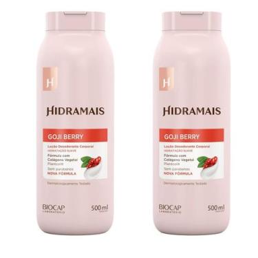 Imagem de kit 2 Creme Loção Corporal Hidramais Goji Berry 500ml