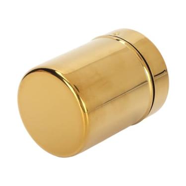 Imagem de Aço inoxidável Resistência à ferrugem Ouro Malha Fina Agitador de Açúcar em Pó Agitador de Pó Agitador de Açúcar em Pó Espanador Suprimentos de cozinha