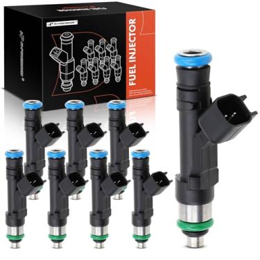 Imagem de A-Premium Injetores de combustível compatíveis com Ford Expedition 03-04, E-150 E-250 E-350 E-450 Club Wagon Super Duty, V8 5.4L, conjunto de 8, substituição # 0280158001, 822-11167