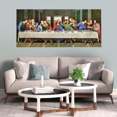 Imagem de Painel Quadro Adesivo - Santa Ceia - Dekalque, 2,0 x 0,90