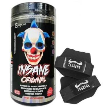 Imagem de Pre Treino Insane Original Fruit Punch 300g Luva Demons Lab