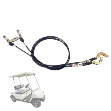 Imagem de Magimaker Conjunto de cabo de deslocamento dianteiro e reverso de 47 1/5.1 cm compatível com carrinhos de golfe Yamaha G14 G16 G22 modelos de gás de 4 ciclos substituir JN3-G8330-00 JN3-G8330-10