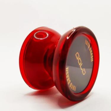 Imagem de Yoyo (ioio, Yo-yo) De Rolamento Profissional Yoyobrasil Gold, Vermelho