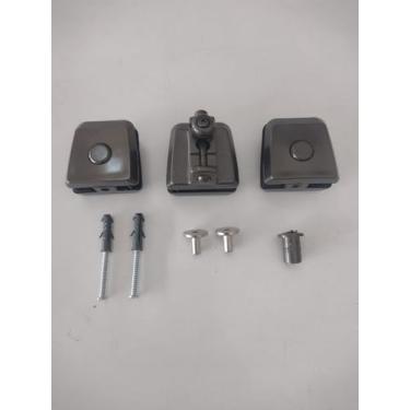 Imagem de Kit 02 para Janela pivotante V/A capela de vidro temperado - HELA (champanhe.)