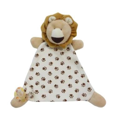 Imagem de Naninha Bebê Cheirinho Porta Chupeta com guizo e prendedor de chupeta 