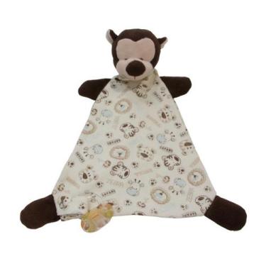 Imagem de Naninha Bebê Cheirinho Porta Chupeta com guizo e prendedor de chupeta 