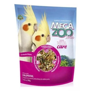 Imagem de Megazoo mix sementes calopsita 300g