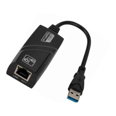 Imagem de Rede Adaptador Ethernet Usb 3.0 Lan Rj45 Giga 10/100/1000mbps   adlan