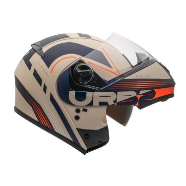 Imagem de Capacete Moto Robocop Peels Urban Club Com Viseira Solar-Unissex