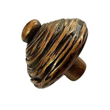 Imagem de Puxador em forma de flor retrô com furo único gaveta prata guarda-roupa sapato armário maçaneta puxadores móveis DIY puxadores 1 peça fangdanwang (cor: 7)