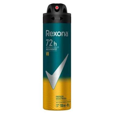 Imagem de ddesodorante Antitranspirante aerosol Rexona V8 Men 90g