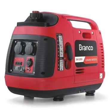 Imagem de Gerador a Gasolina Motor 4T com Inverter 2.000W 2KWA Branco B4T-2000i Monofásico (220V)