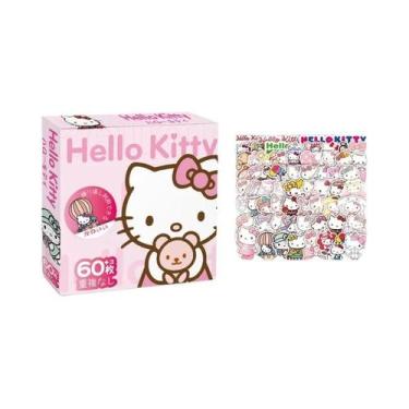 Imagem de Adesivos Sanrio De Desenho Animado Fofo Para Meninas, 60 Peças, Hello 