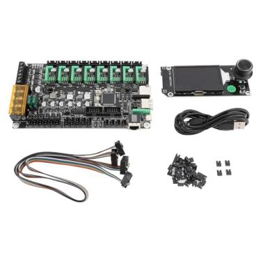 Imagem de MKS monster8 v2 32 bits placa de controle Circuitos de segurança atualizados 8 eixos Controle Suporte DIY Suporte de múltiplas funções LCD Tela gráfica tela para 2.4 Ender 3