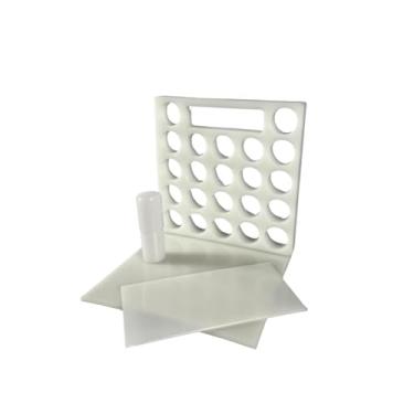 Imagem de Placa Porcionadora Doces Brigadeiro Beijinho 22 Furos (10g)