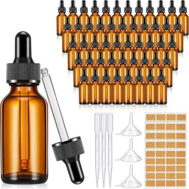 Imagem de Frasco conta-gotas de óleo essencial Lallisa 30mL (1 oz) de vidro x100