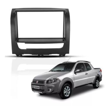 Imagem de Moldura Painel 2 Din 7 polegadas Palio Weekend 2013 a 2020 - Ludovico