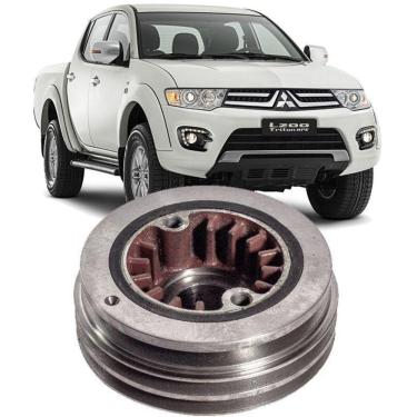 Imagem de Polia Tripla Virabrequim Mitsubishi L200 Triton Pajero 2007
